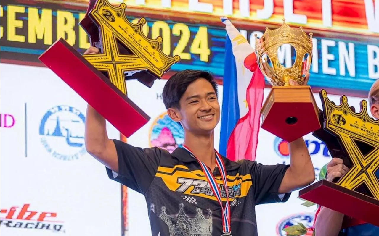 Filipino Jet Ski Star Anton Ignacio Claims World Grand Prix Title