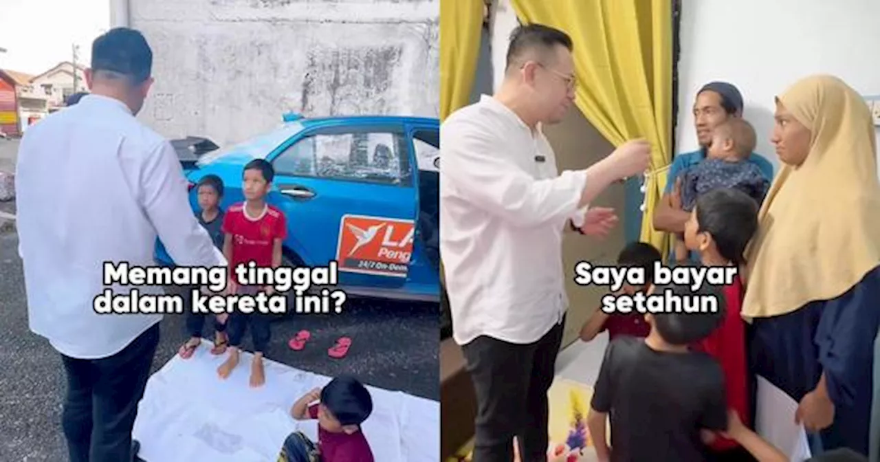 [VIDEO] 7 Sekeluarga Dah 3 Bulan 'Tinggal' Dalam Kereta, Sampai Ada Yang Tidur Dekat Bonet