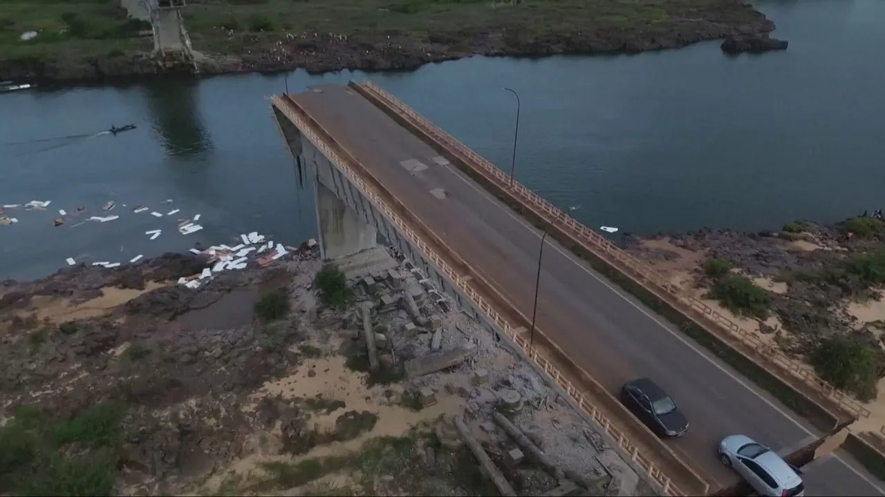 El derrumbe de un puente en Brasil deja al menos dos muertos y ocho desaparecidos