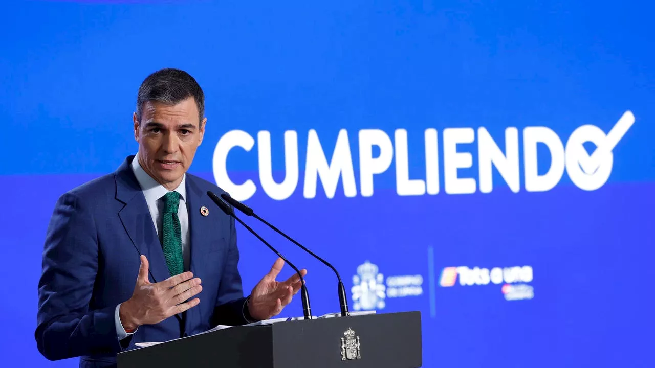 Pedro Sánchez confirma que las pensiones contributivas suben un 2,8% en 2025