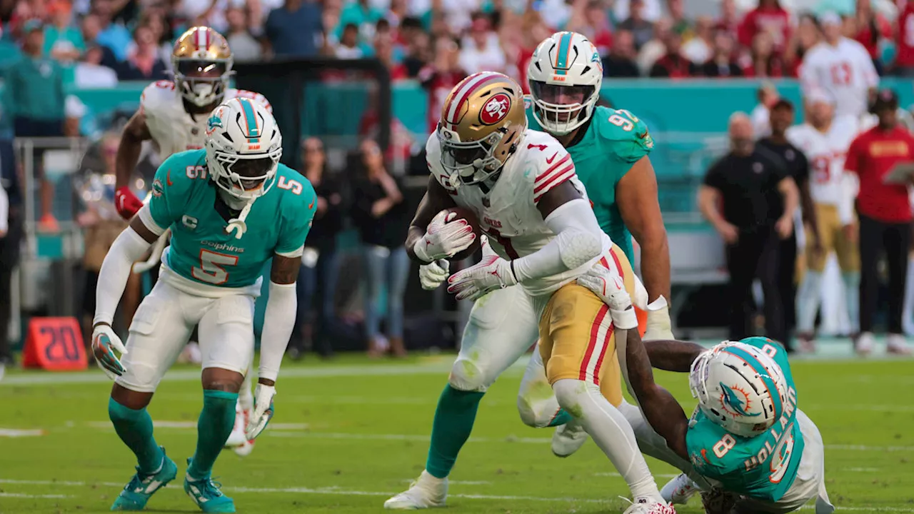 Deebo Samuel's Valiant Efforts Wasted in 49ers Loss to the Dolphins