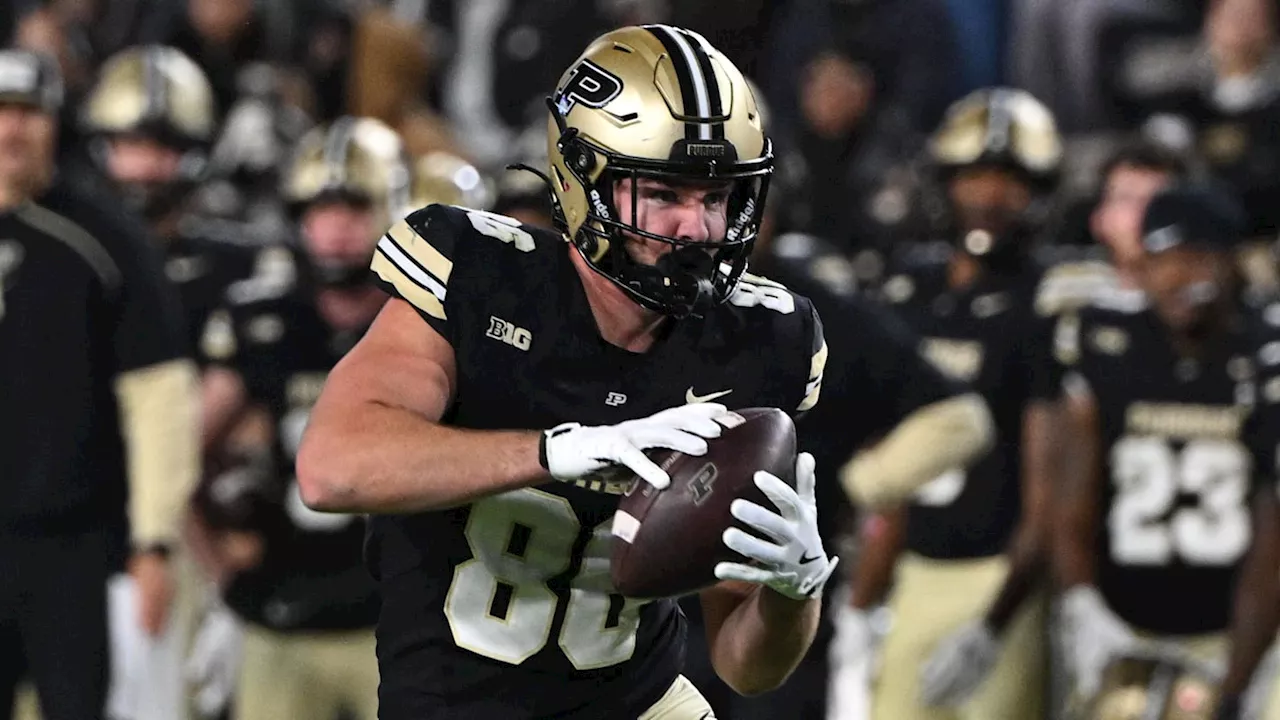 Former Purdue Tight End Max Klare Transfers to Ohio State