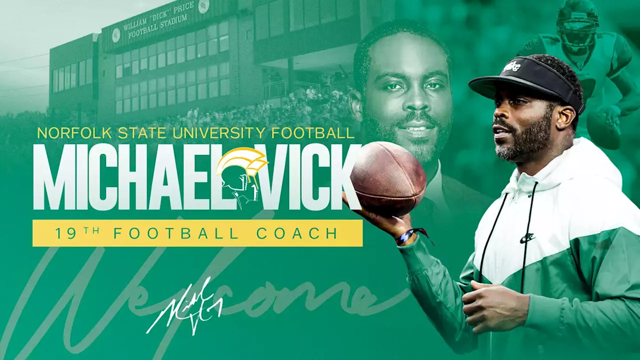 Michael Vick Named Head Football Coach at Norfolk State University