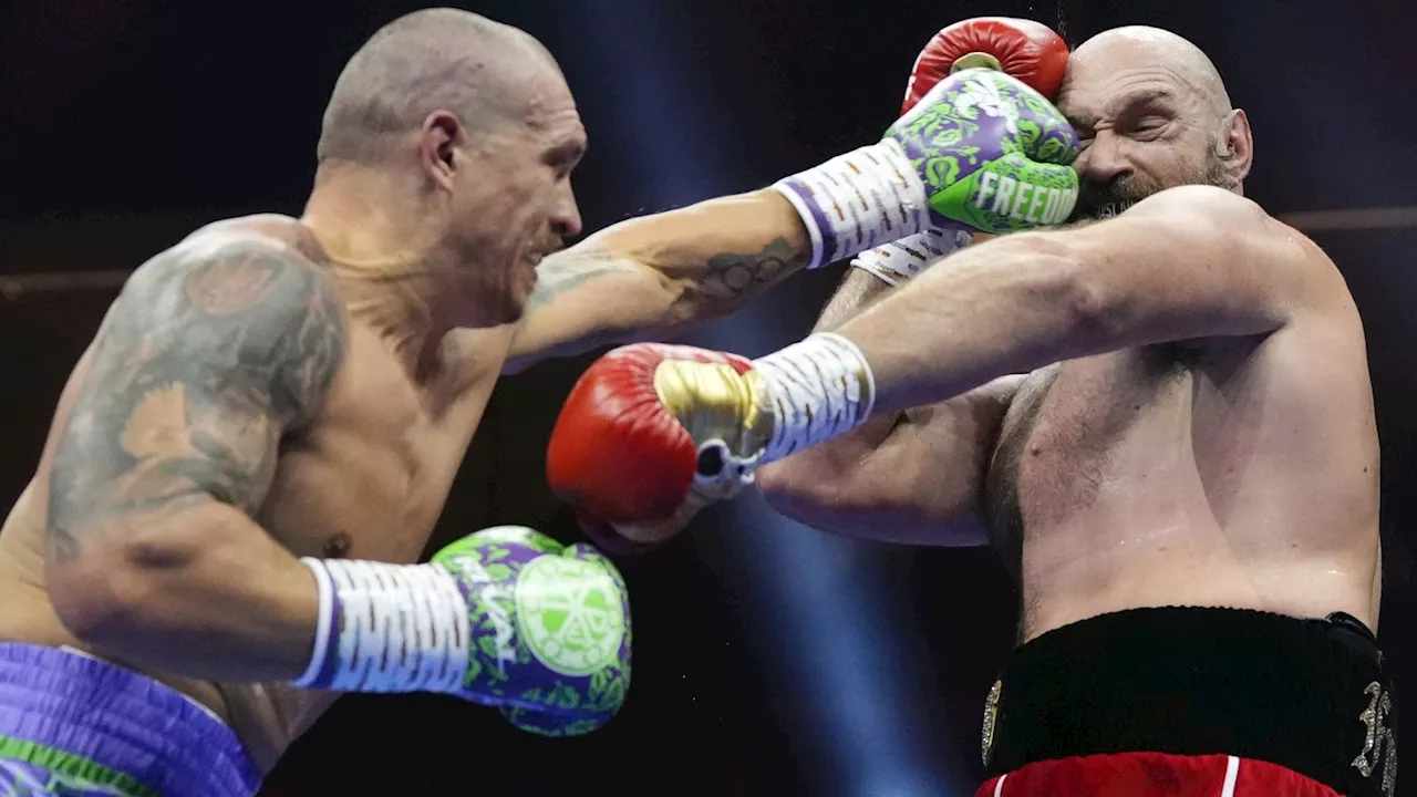 Usyk vs Fury 2: Tyson Fury and Oleksandr Usyk punch stats analysed