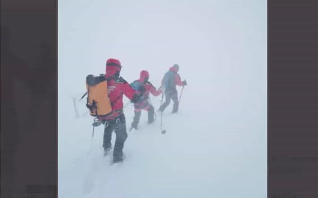 Condizioni metereologiche proibitive sul Gran Sasso