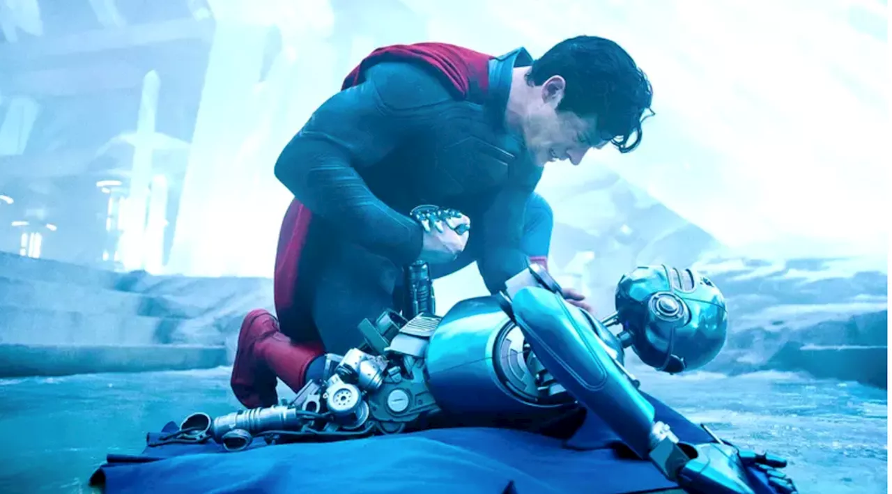 Is This Robot Kelex? Superman Movie Teaser Hints at Fortress of Solitude