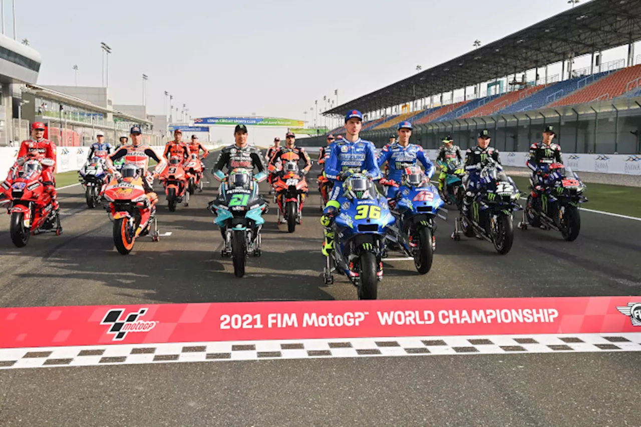 Traditioneller Fototermin: Das MotoGP-Feld 2021