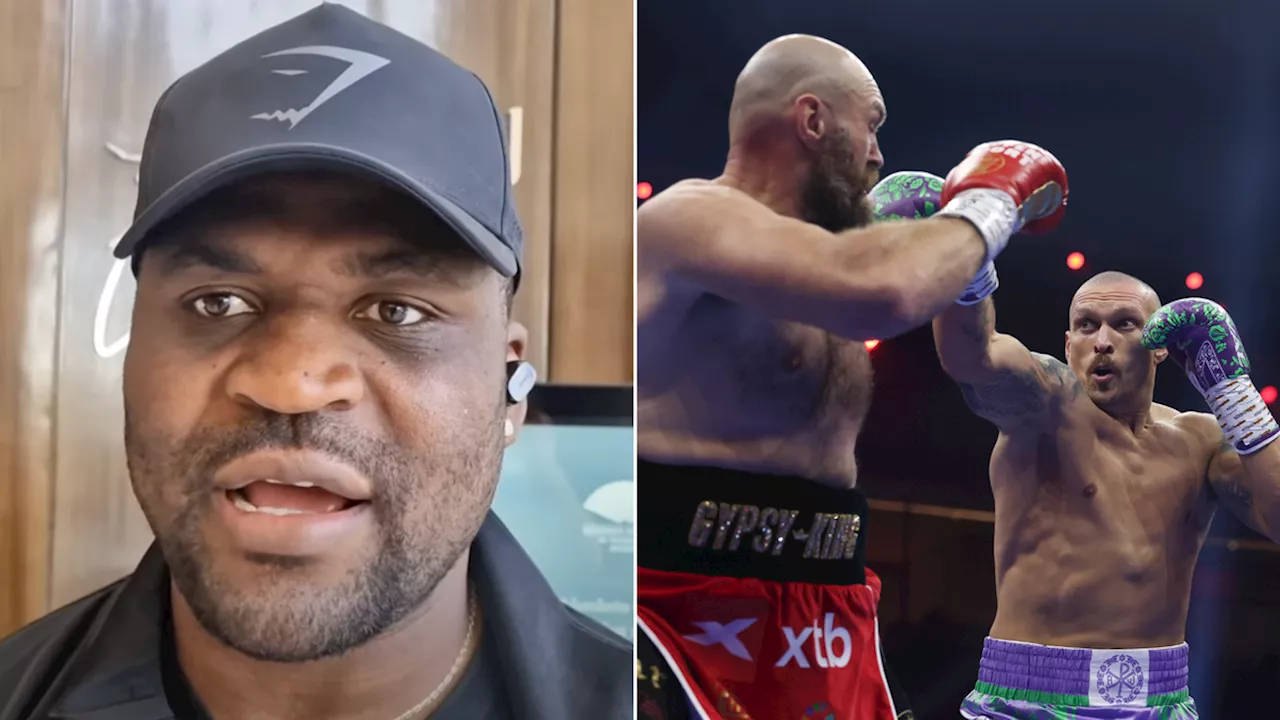 Francis Ngannou Criticizes AI Judging in Usyk vs. Fury 2