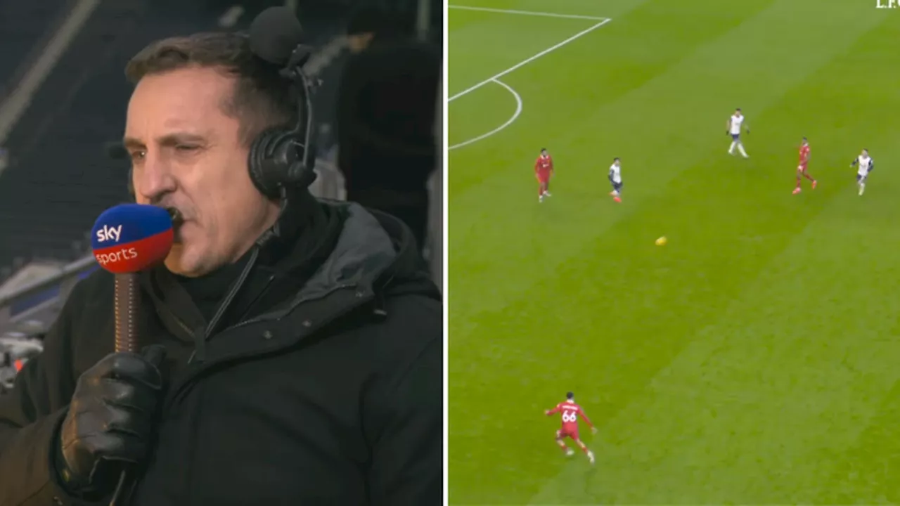 Gary Neville dismantles Tottenham Hotspur star for making 'silly' and 'mind-boggling' mistakes vs Liverpool