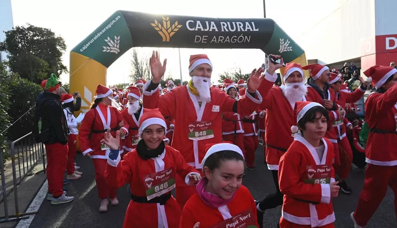 Clasificaciones completas de la Carrera Papá Noel de Zaragoza 2024