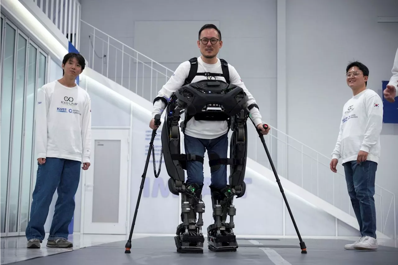 South Korean team develops ‘Iron Man’ robot that helps paraplegics walk