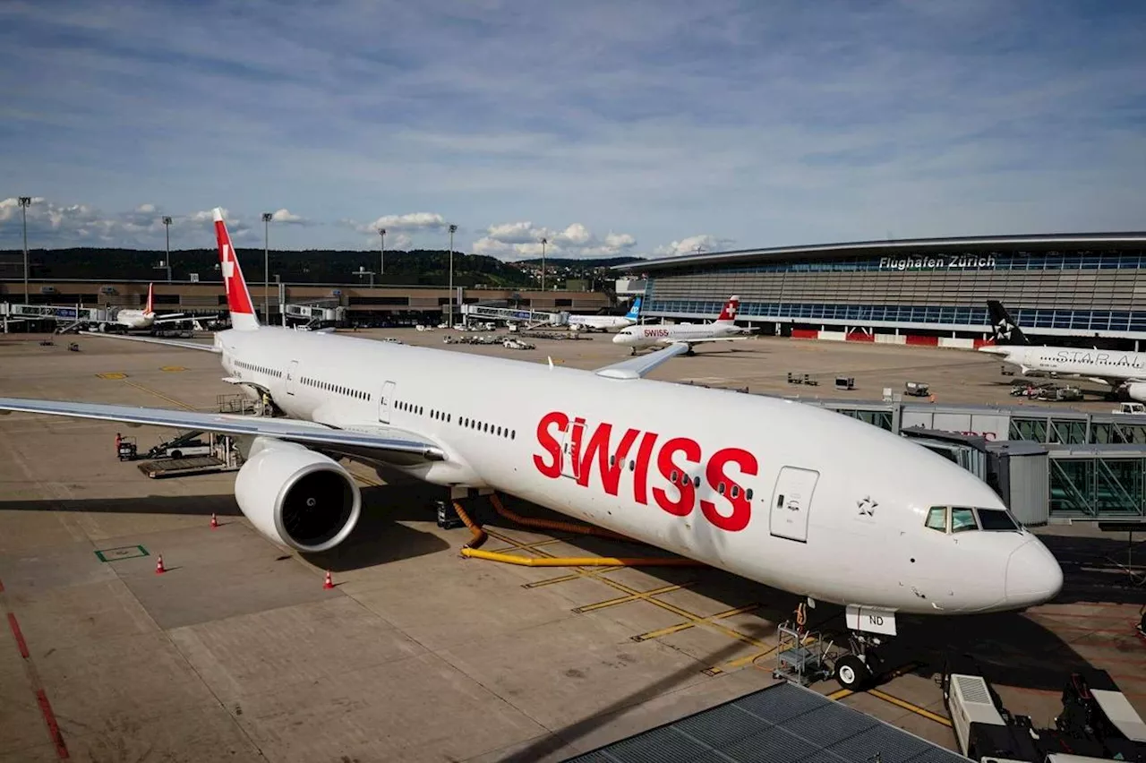 Avion Swiss Atterris en Urgence à Graz