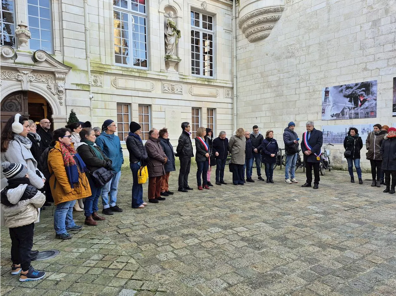 Hommage aux victimes du cyclone Chido à La Rochelle