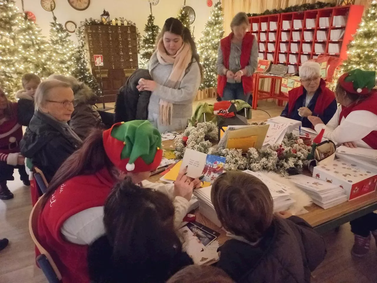 Le Père Noël s'associe à l'initiative 1 lettre, 1 sourire