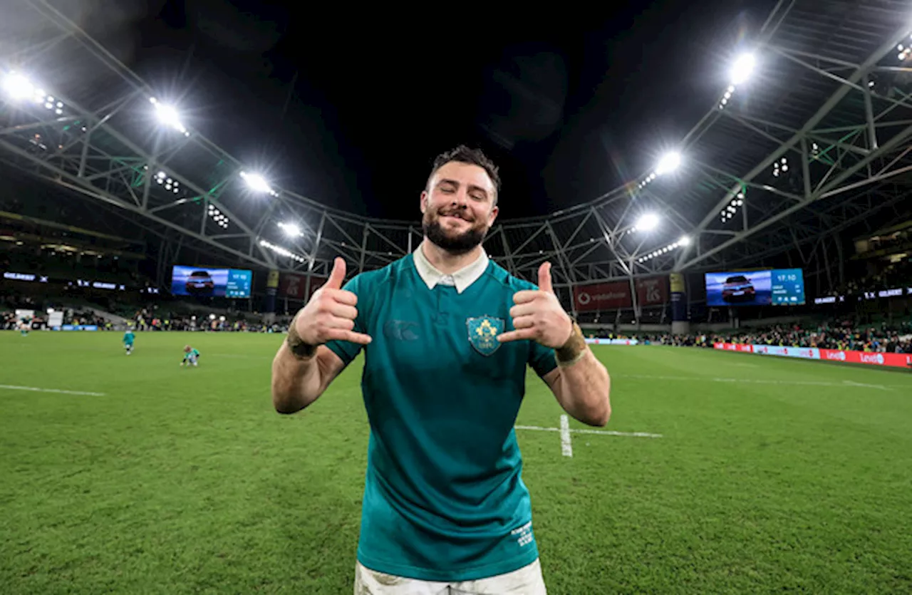 Robbie Henshaw signs new Leinster and Ireland contract