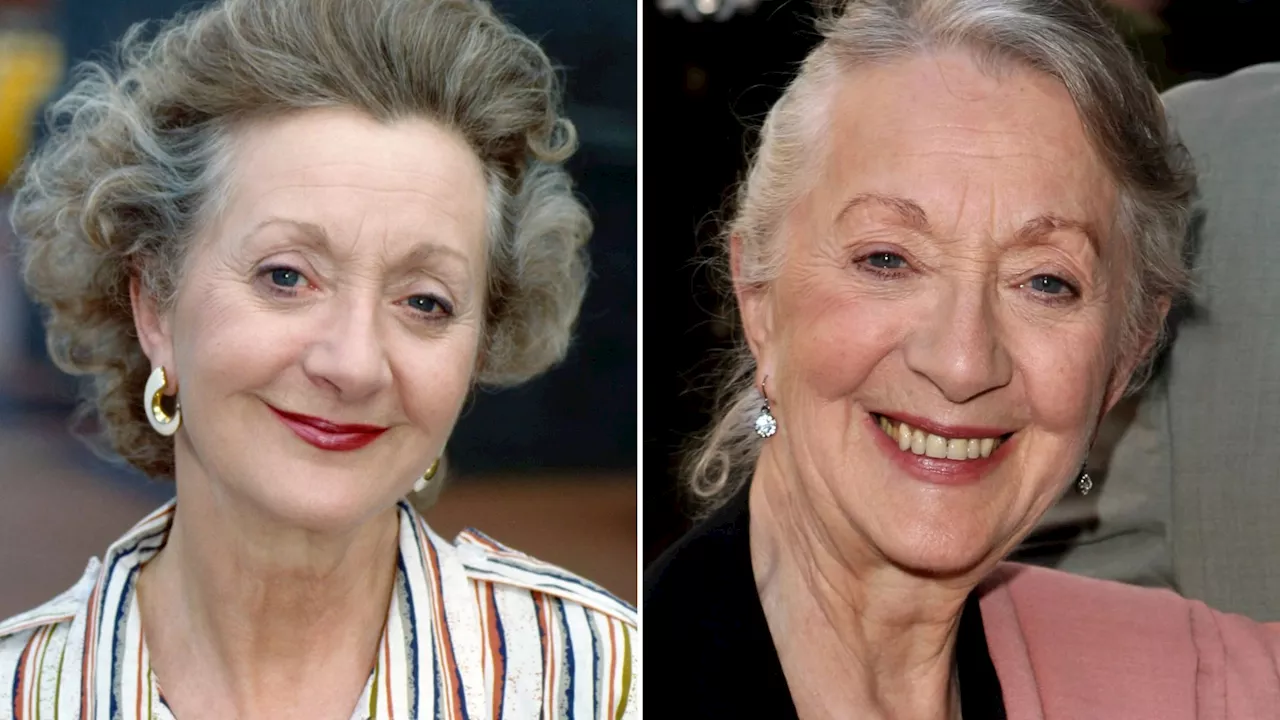 Coronation Street star Thelma Barlow, 95, reveals she’s quit showbiz to retire to Kent...