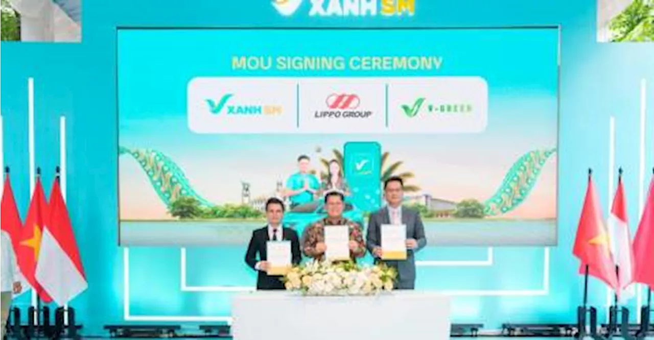 Lippo Karawaci Partners with V-GREEN and Xanh SM Indonesia to Accelerate EV Adoption in Indonesia