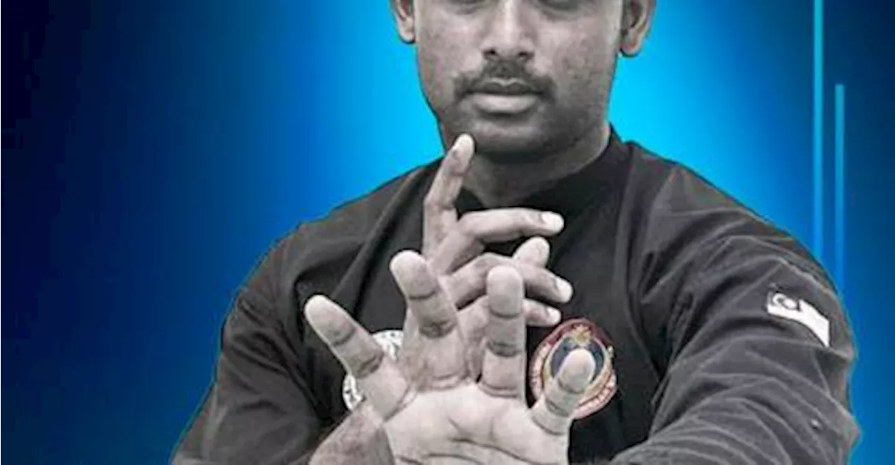 Thamaraj wins gold in silat in Abu Dhabi