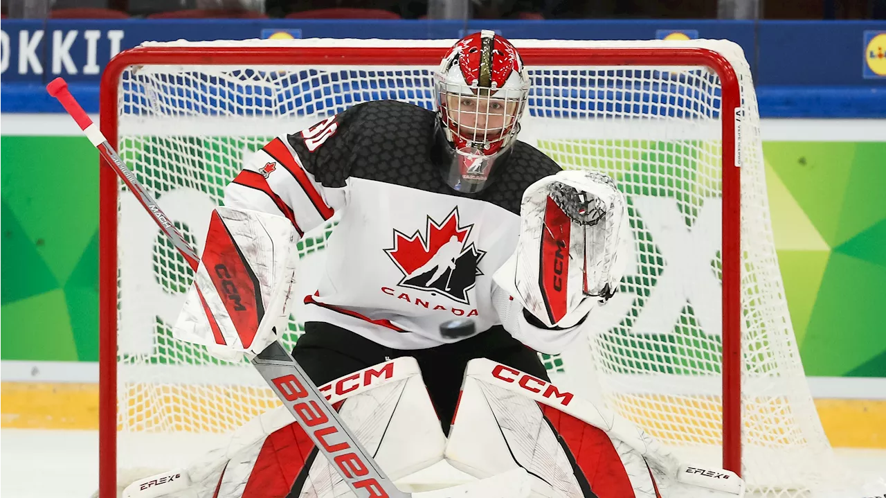 Carter George to Start for Canada in Pre-Tournament Finale