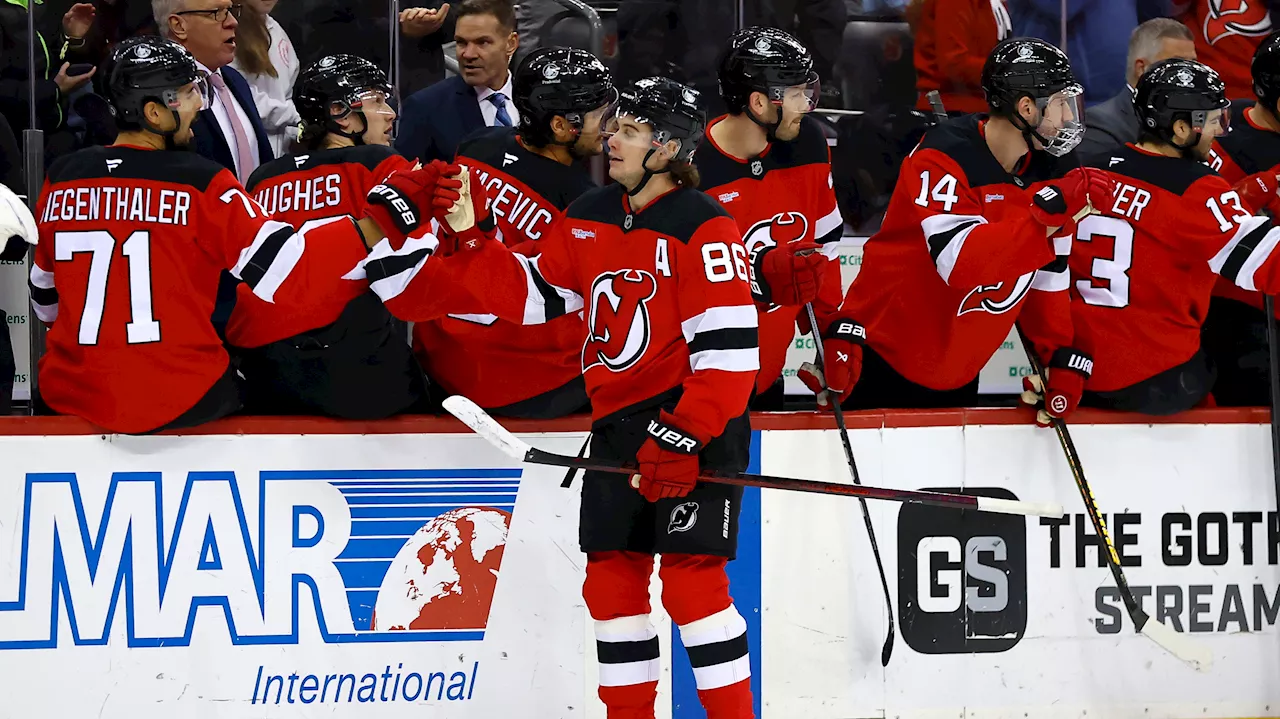 Devils Shut Out Rangers, Hughes Leads the Way