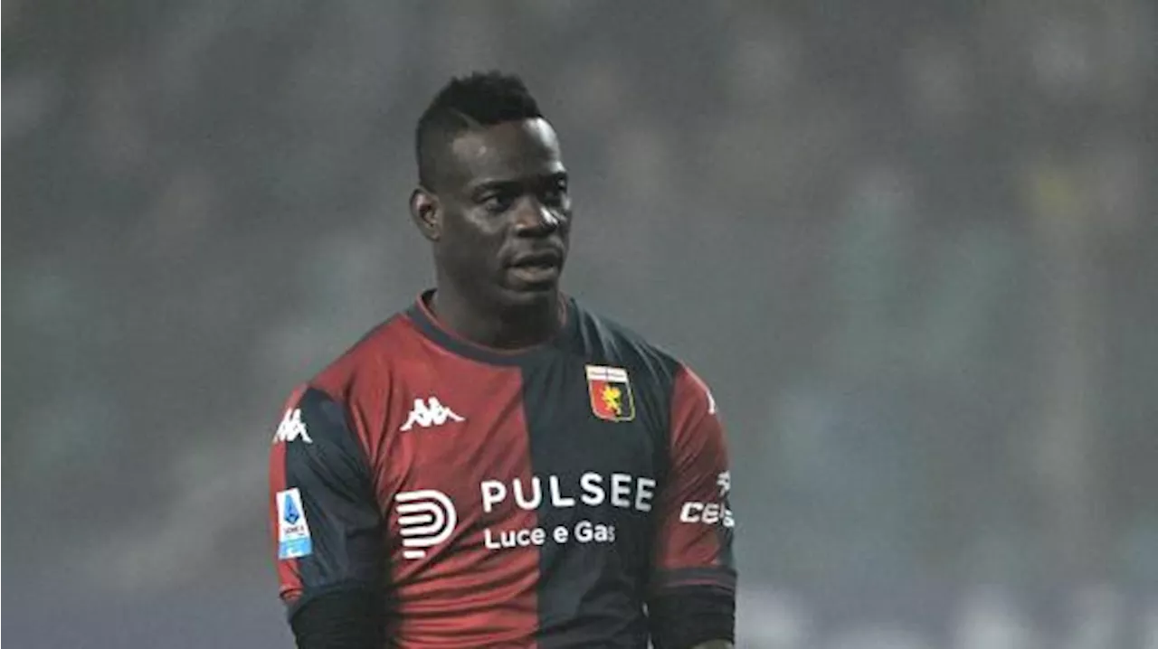 Balotelli adottato dai tifosi del Genoa: a Empoli potrebbe avere più spazio