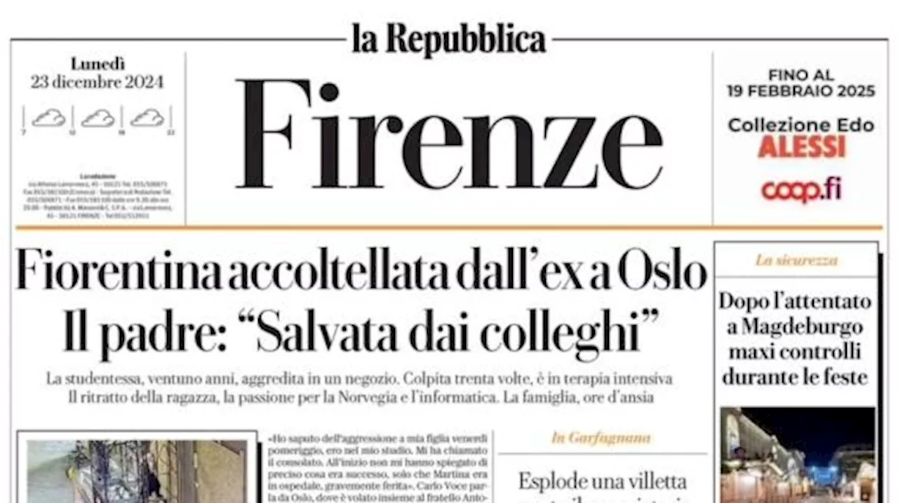 La Repubblica-Firenze:'Viola, destinazione Champions: sfida all'Udinese per ripartire subito'