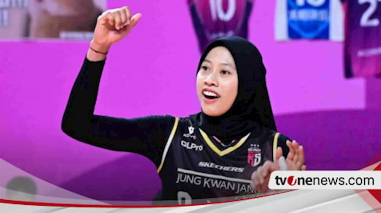 Megawati Hangestri Raih Rekor MVP Liga Voli Korea, Prediksi Red Sparks vs AI Peppers