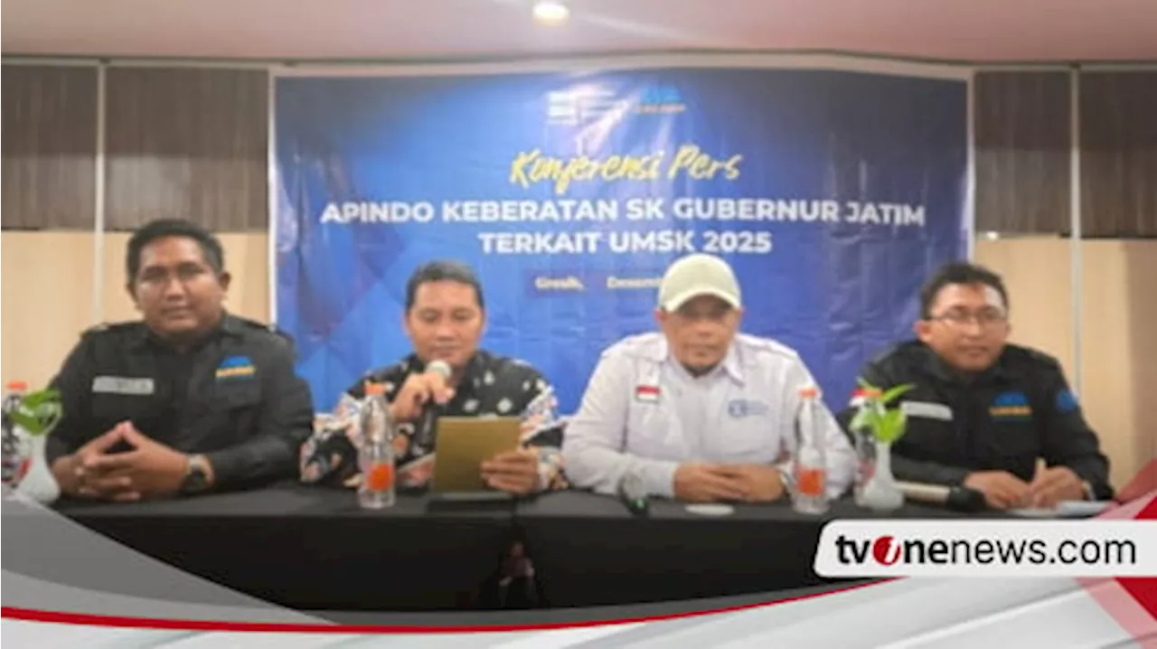 Tolak UMK 2025 Apindo Gresik akan Kirim Surat ke Pj Gubernur Jawa Timur