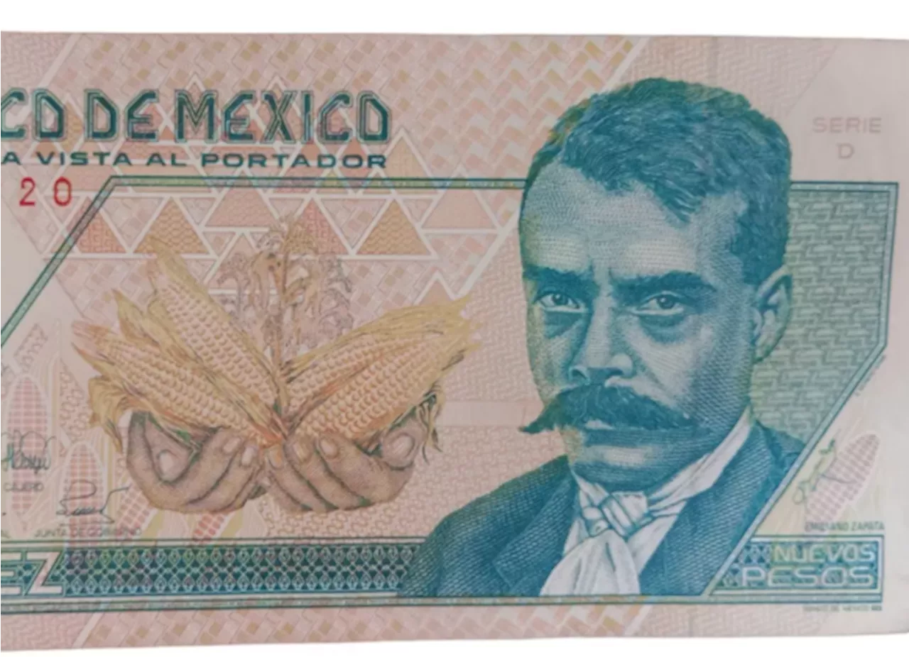 El billete de 10 pesos con Emiliano Zapata: una joya para coleccionistas