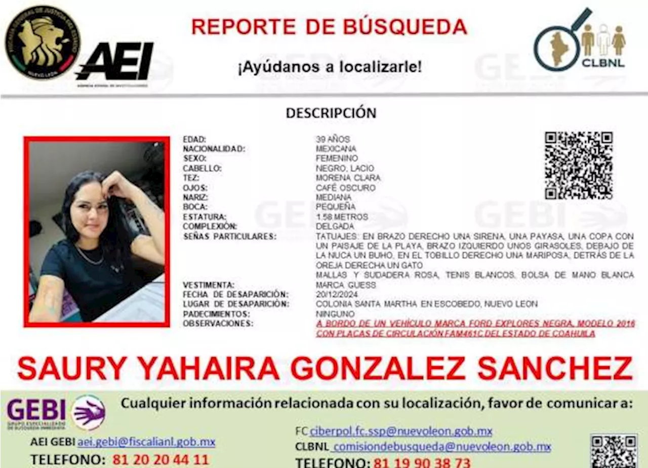 Mujer que vende juguetes por redes sociales desaparece en Nuevo León