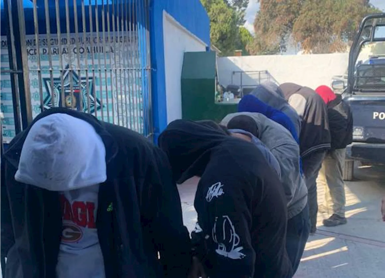 Siete personas detenidas por robo en la carretera Saltillo-Torreón