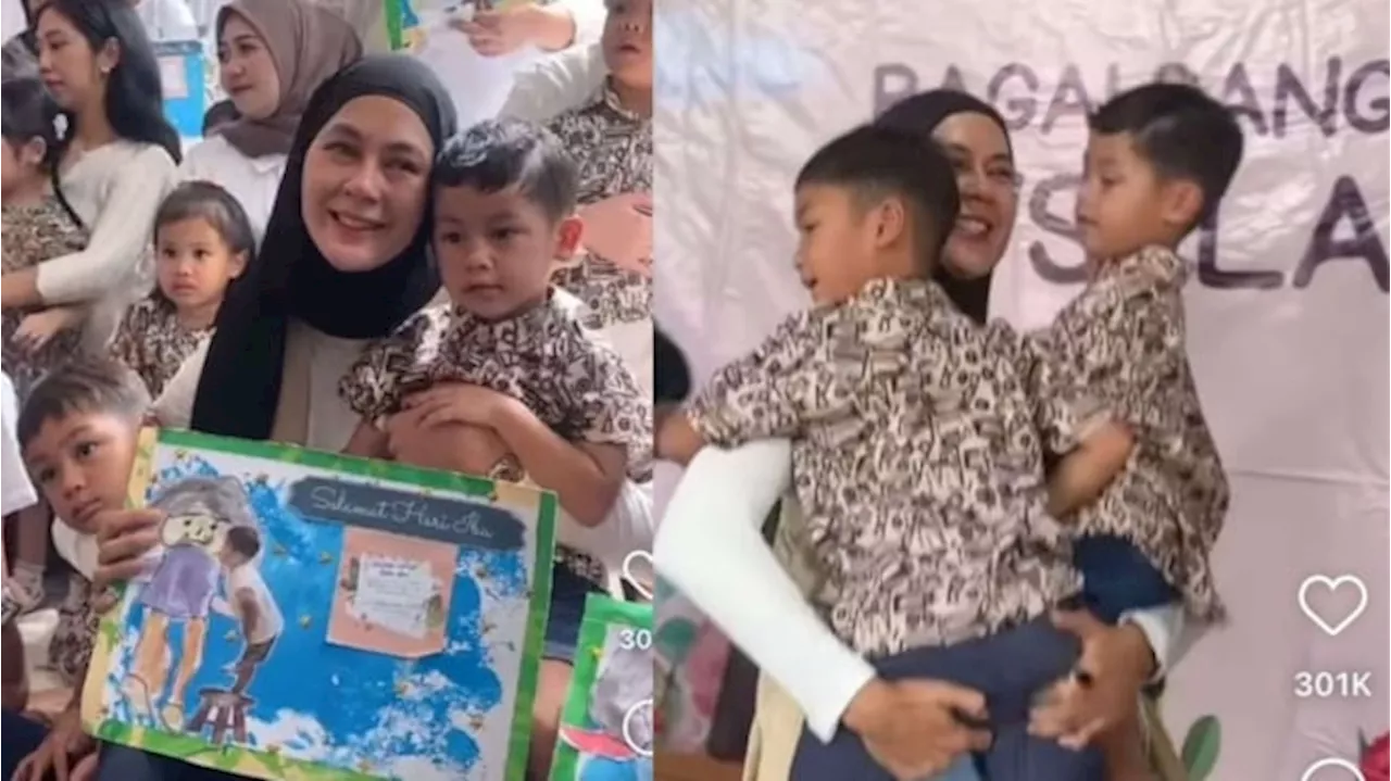 Bantah Pernyataan Negatif Baim Wong, Kiano dan Kenzo Basuh Kaki Paula Verhoeven di Hari Ibu