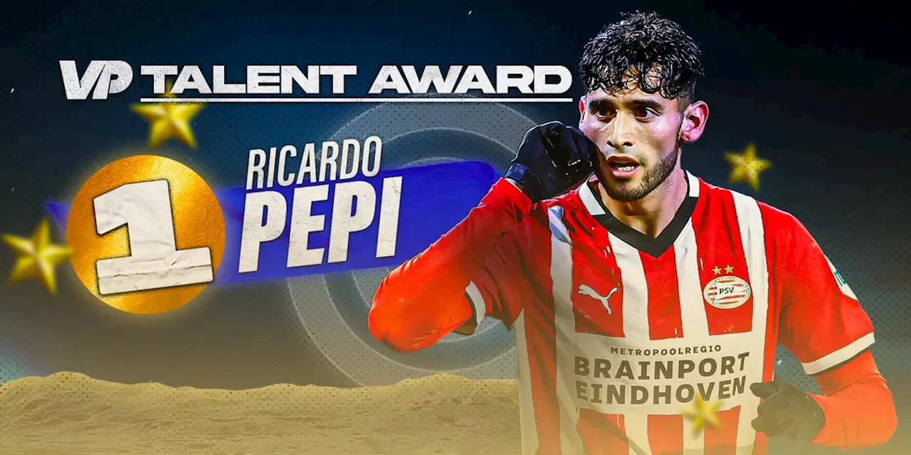 VP Talent Award 2024: PSV-goudhaantje Pepi is de parel van de Eredivisie