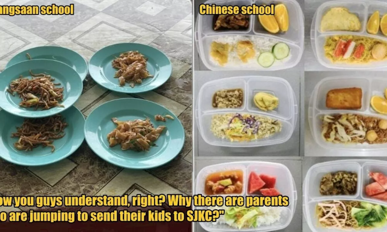 RM3 vs RM4.50 School Meals: Chinese School Menu Sparks Debate