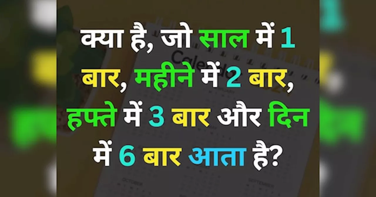 GK Quiz: जनरल नॉलेज और करेंट अफेयर्स सवाल