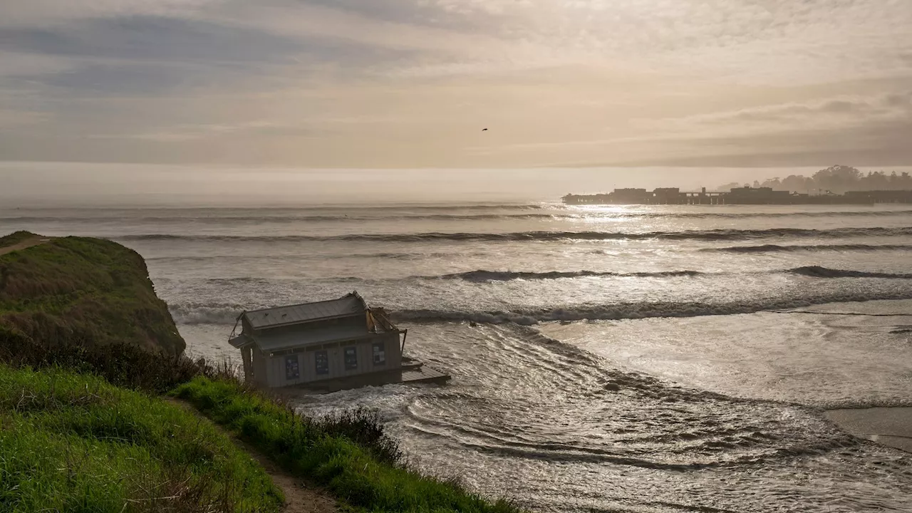 Deadly Storm Slams West Coast, Causing Pier Collapse and Fatality