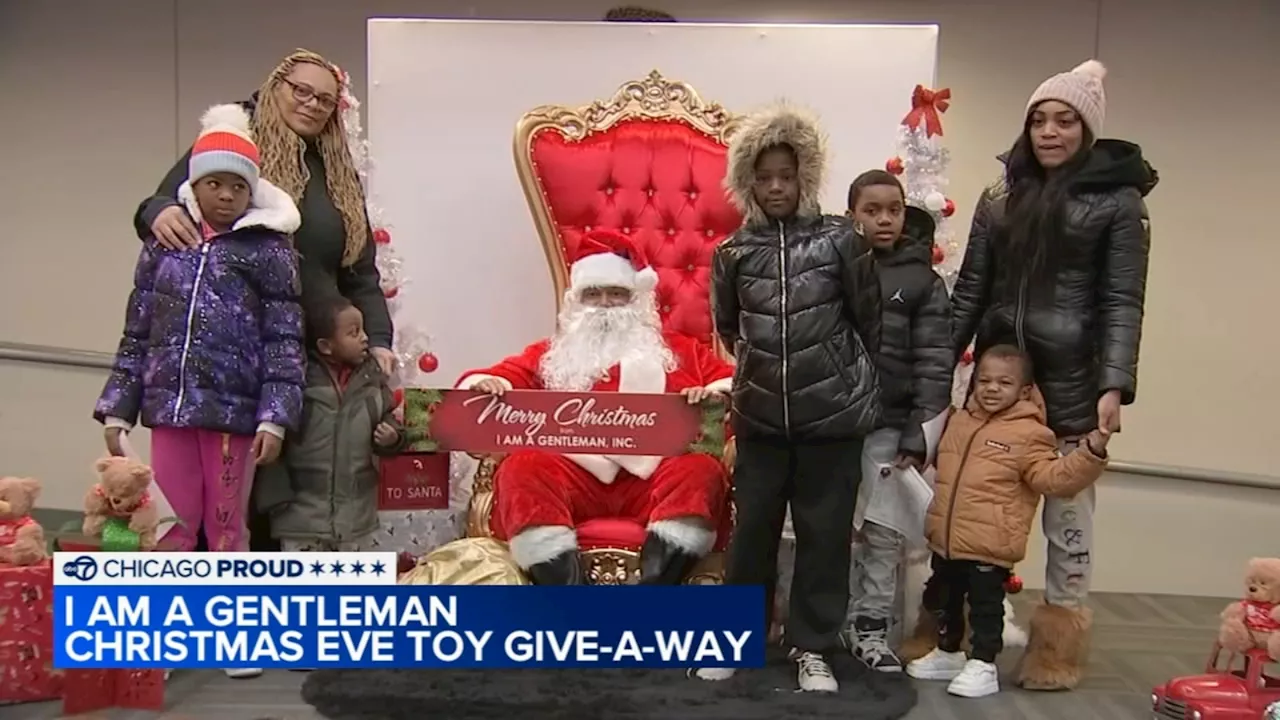 I Am A Gentleman Hosts 10th Annual Christmas Giveaway in Bronzeville