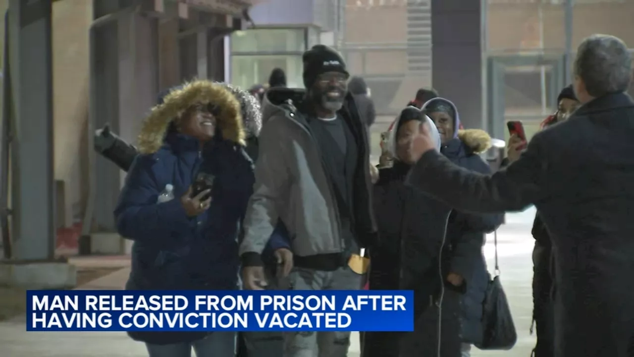 Man Wrongfully Convicted 30 Years Ago Walks Free, Reunited with Family