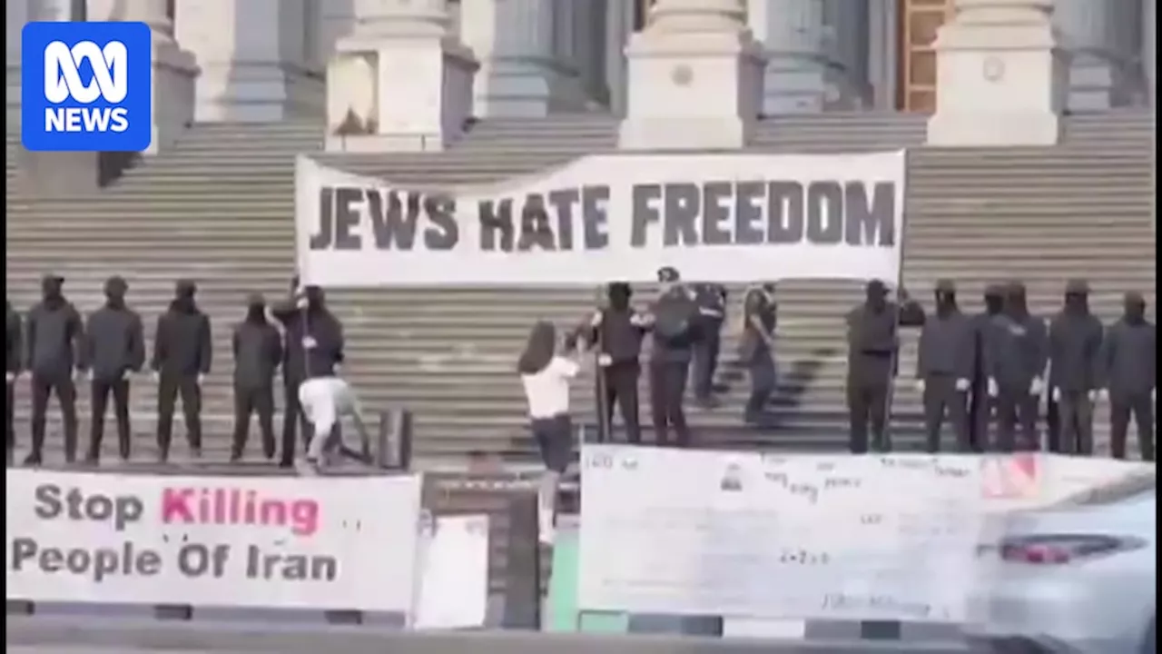 Man Arrested for Leading Anti-Semitic Rally at Parliament House