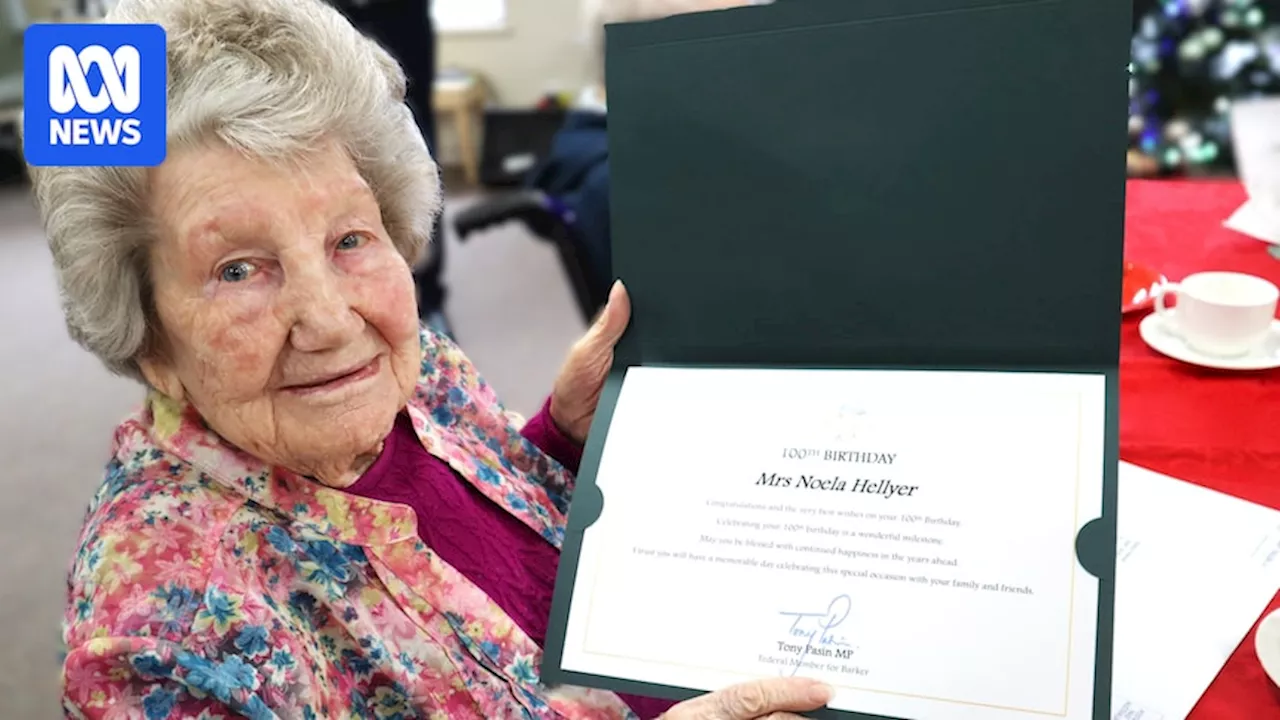 Woman Celebrates 100th Birthday After Never Having a Party