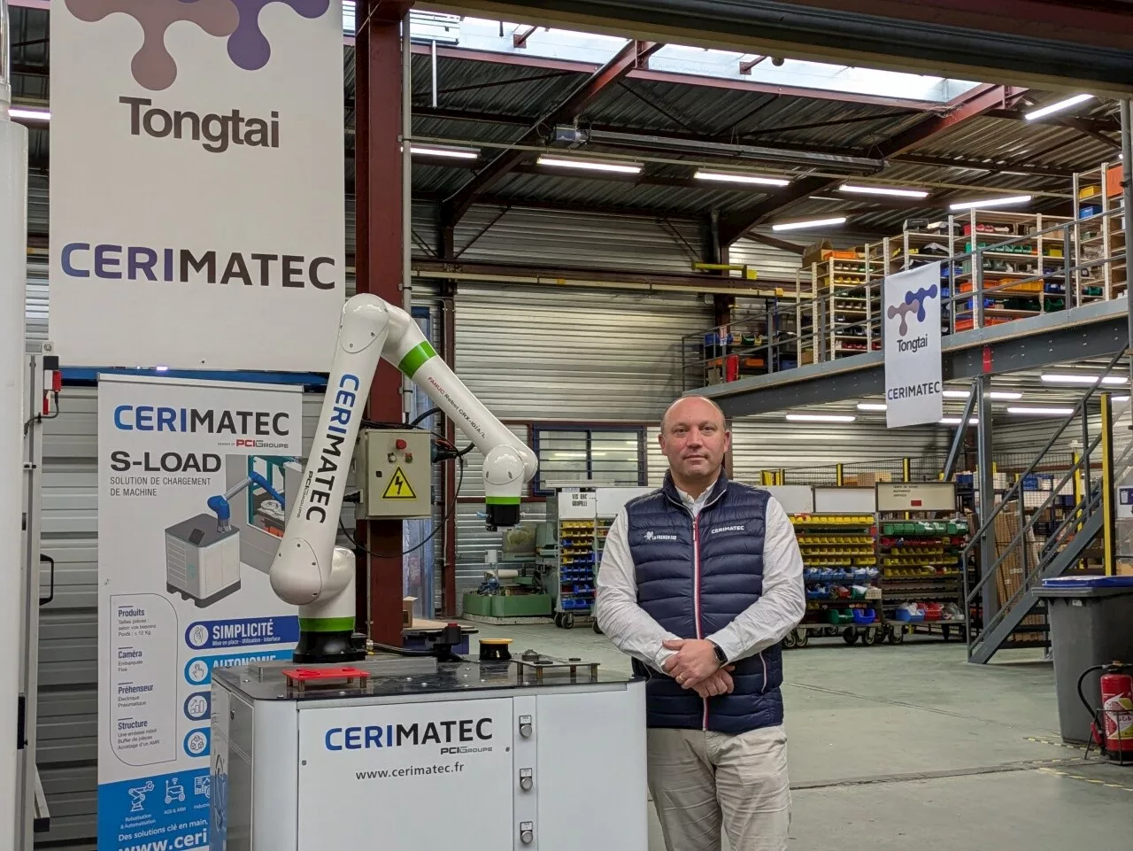 À Louviers, l’entreprise Cerimatec est à la pointe de la robotique et de l’automatisation