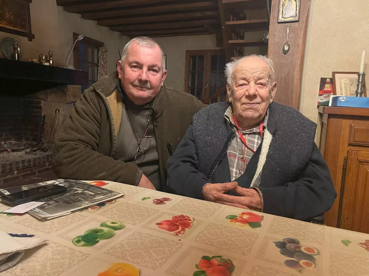 Maurice Evrard, 100 ans, raconte son expérience de la Seconde Guerre mondiale