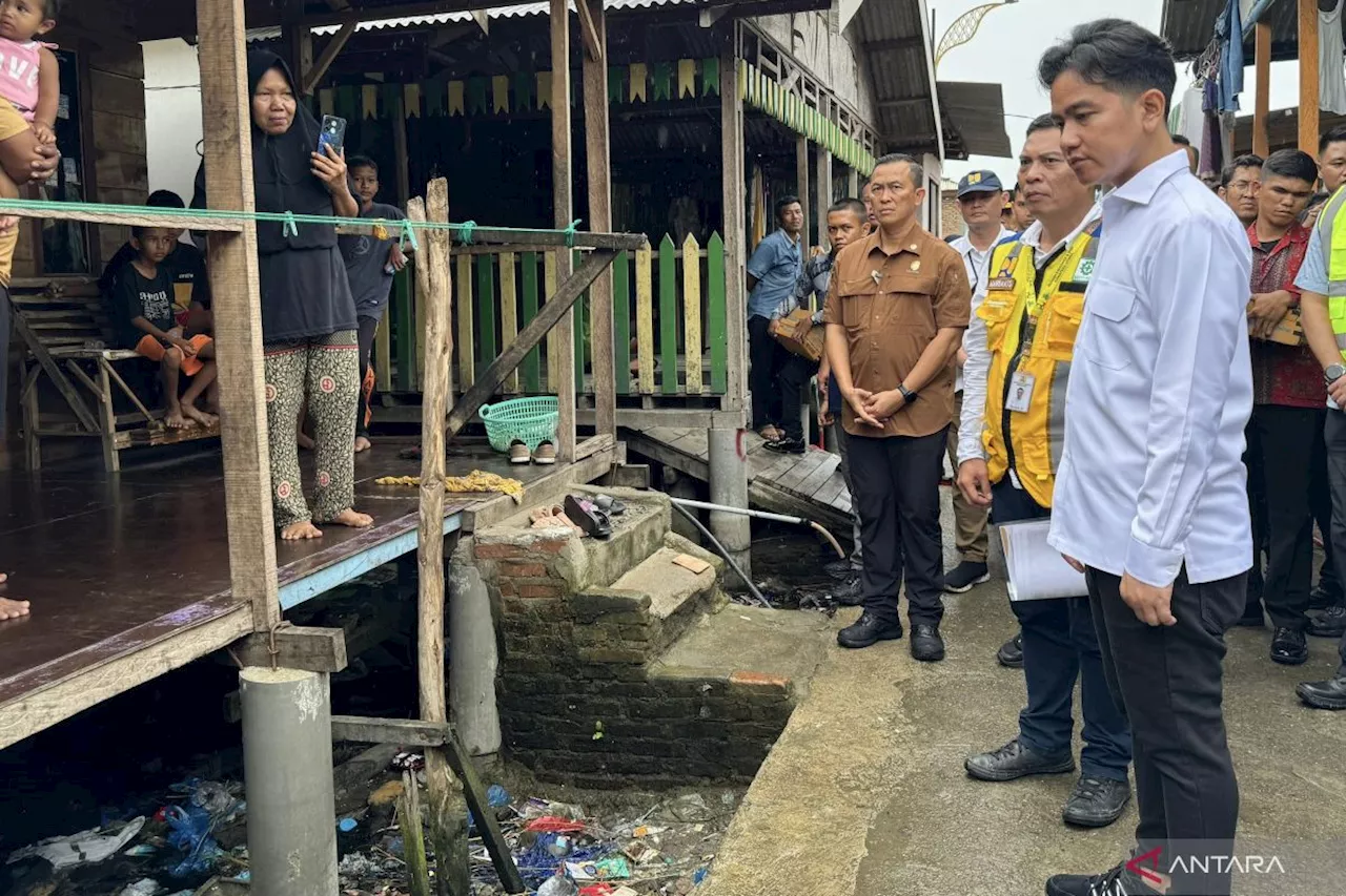 Wapres Gibran Tinjau Proyek Penataan Kawasan Pesisir di Medan Belawan Bahari