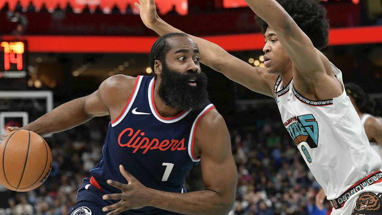 Powell leads the Clippers to a 114-110 victory over the Grizzlies