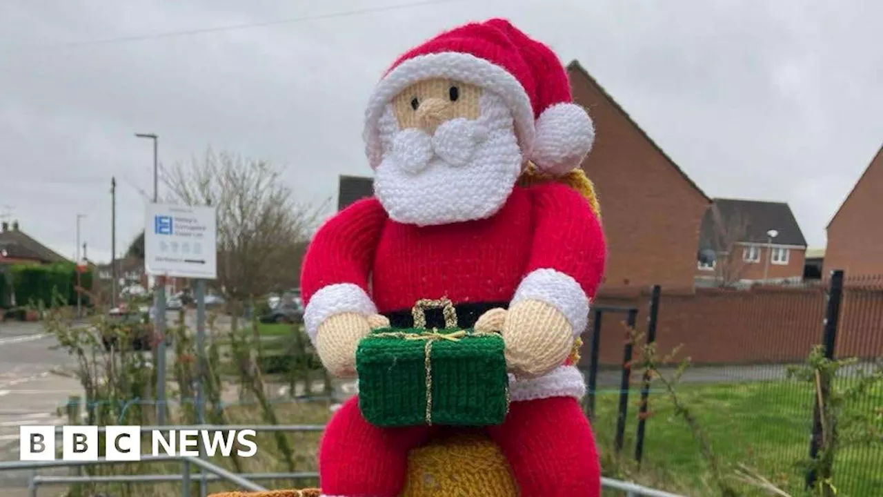 Youth Vandalize Christmas Postbox Topper