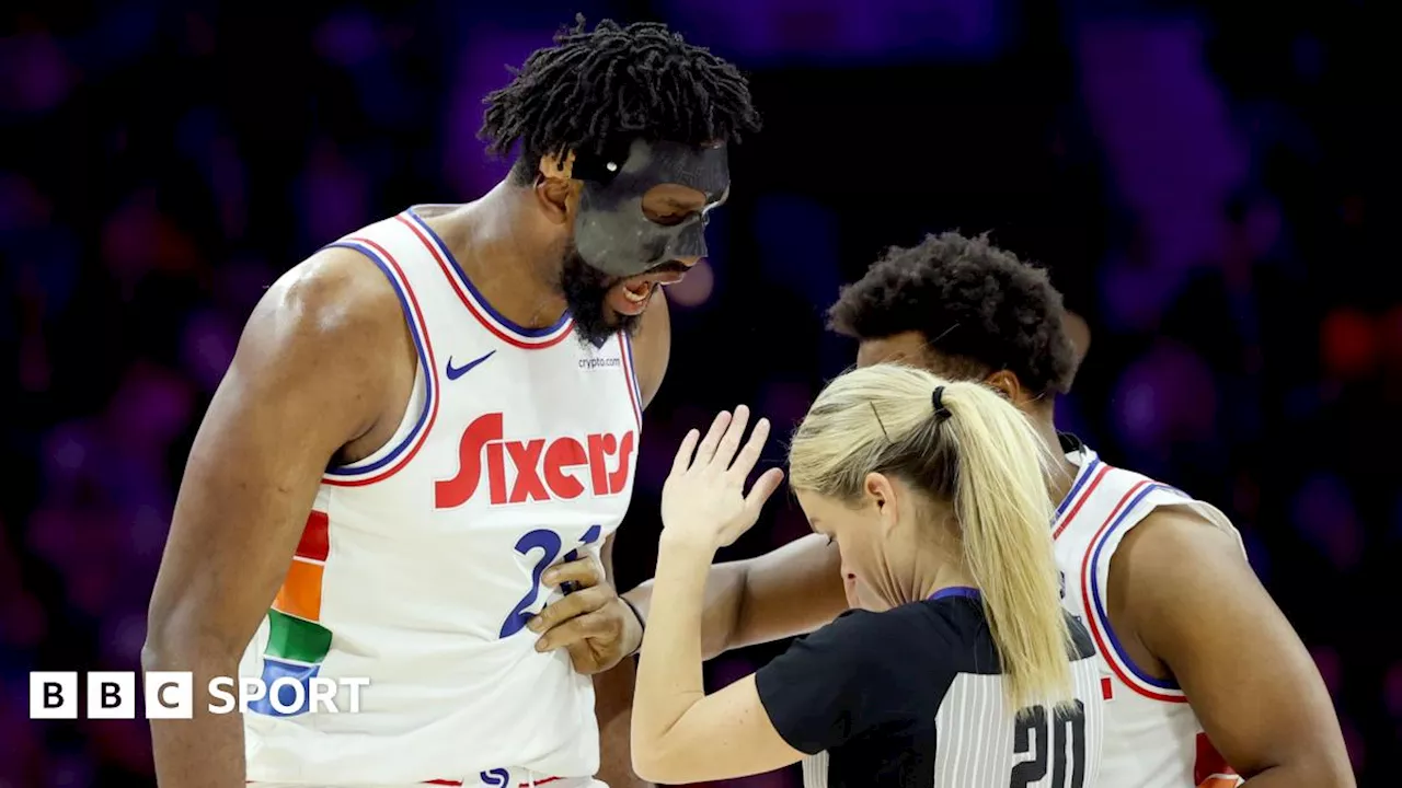 Embiid Ejected After Confronting Referee in 76ers Win