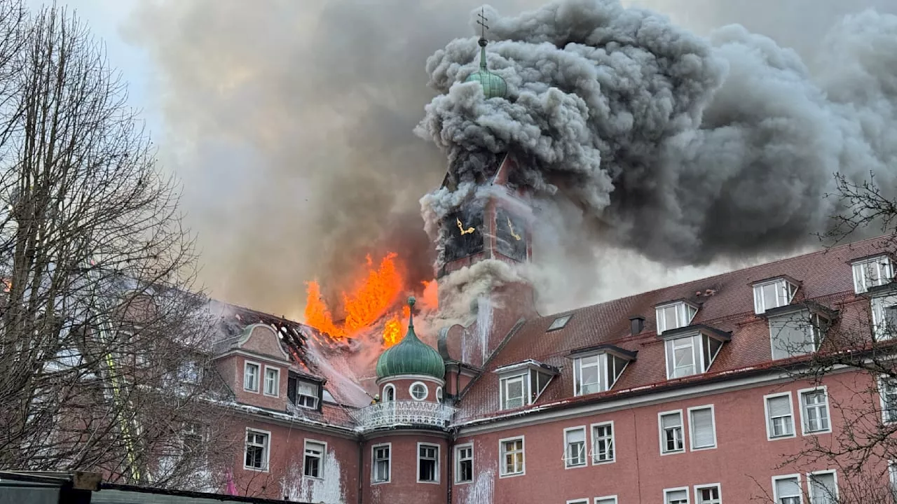 München: 7 Verletzte bei Brand in Seniorenheim am Englischen Garten