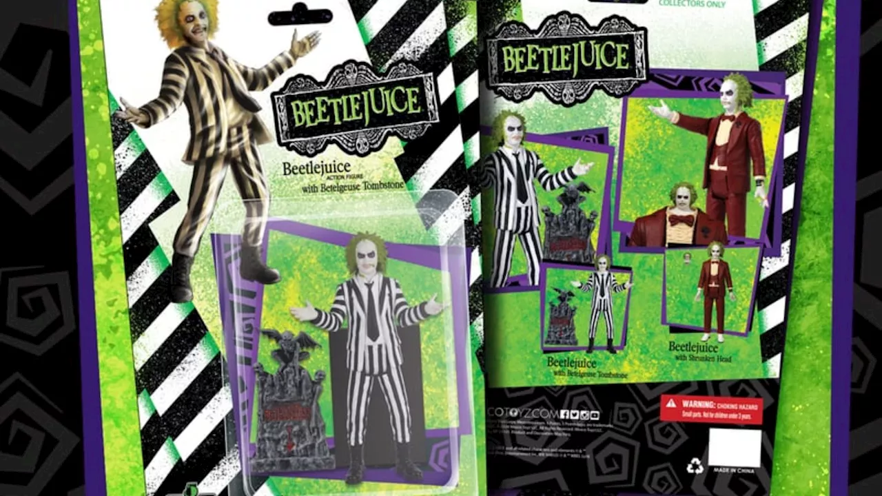 Mezco Toyz Unleashes Beetlejuice in New 5 Points Figures