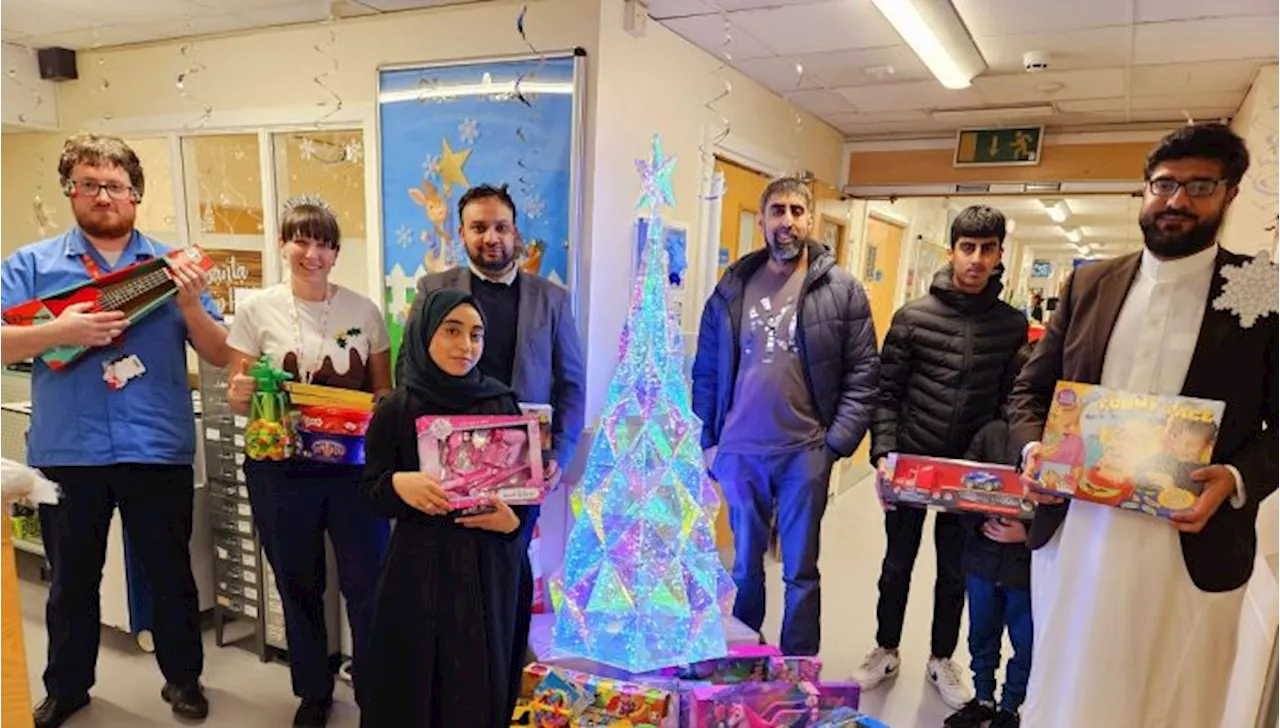 Pharmacy and Charity Bring Christmas Cheer to Royal Preston Hospital