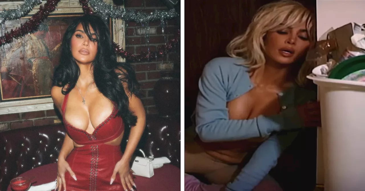 Kim Kardashian's 'Santa Baby' Music Video Sparks Backlash for 'Demonic' Scenes